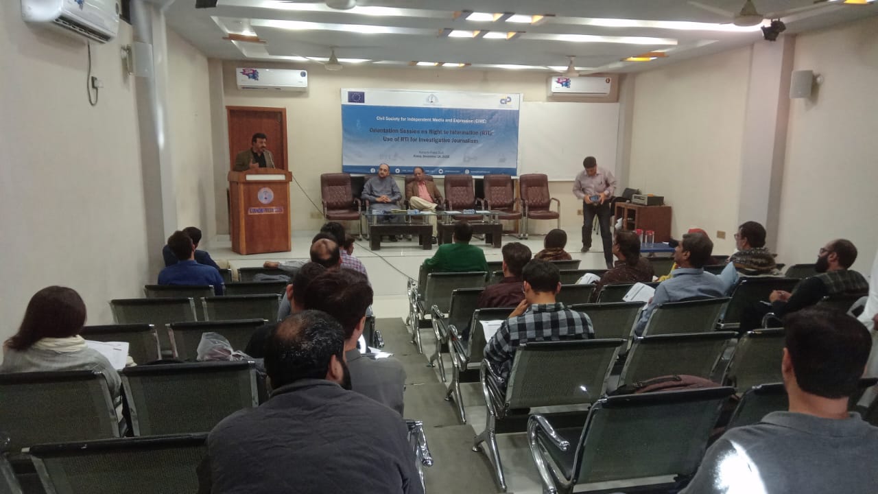 CPDI in Karachi Press Club